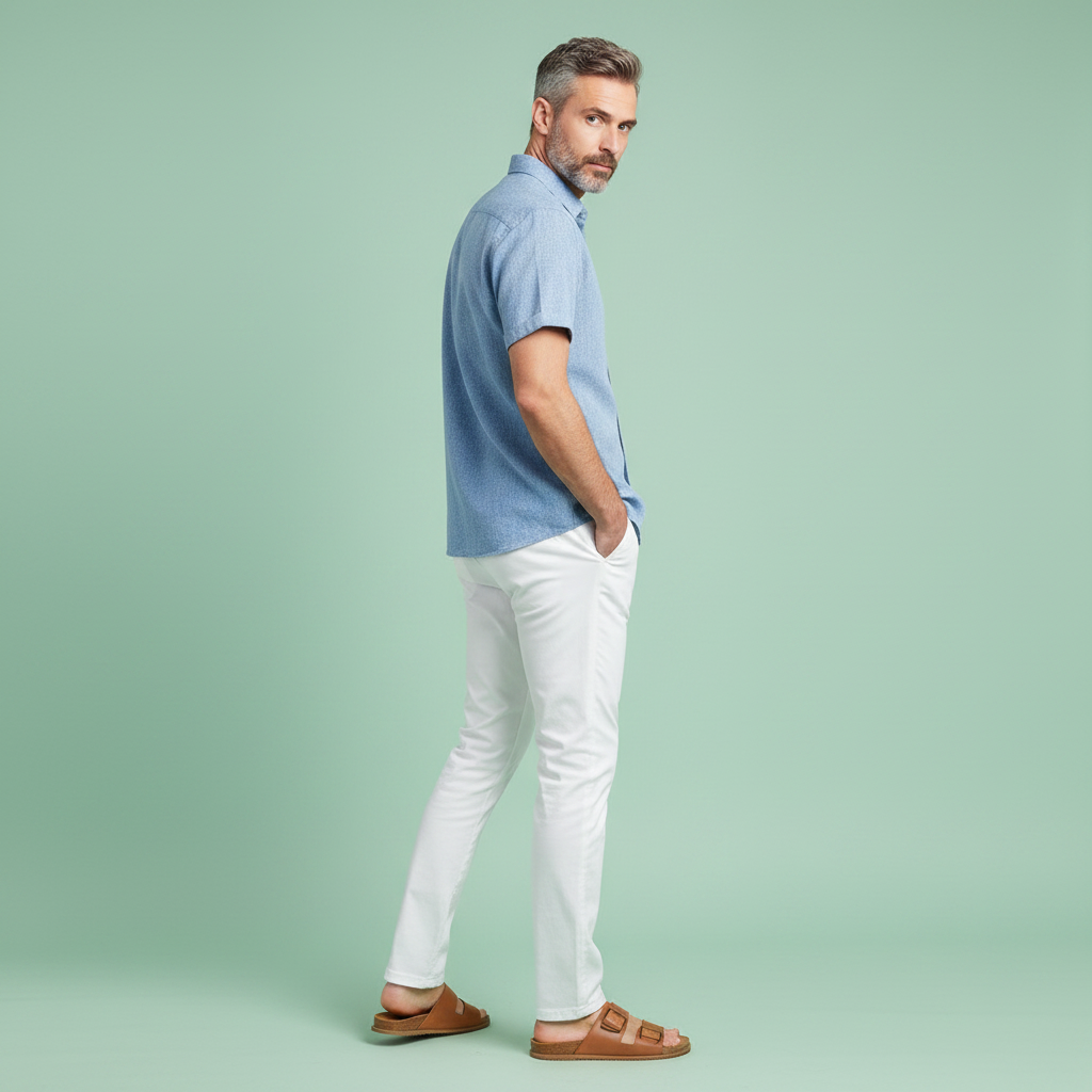 Men's Casual Summer Shirt | Stylish Loose-Fit Tee