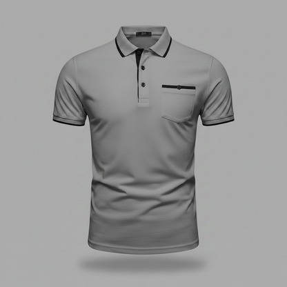 Elegant Men's Polo Shirt | Classic Fit Casual Wear