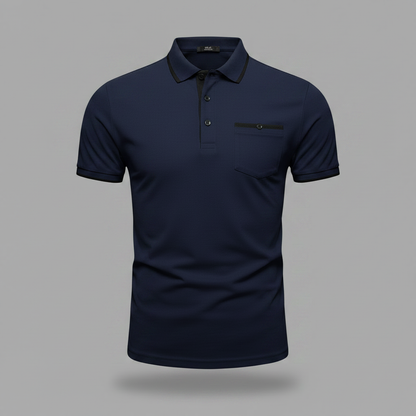 Elegant Men's Polo Shirt | Classic Fit Casual Wear