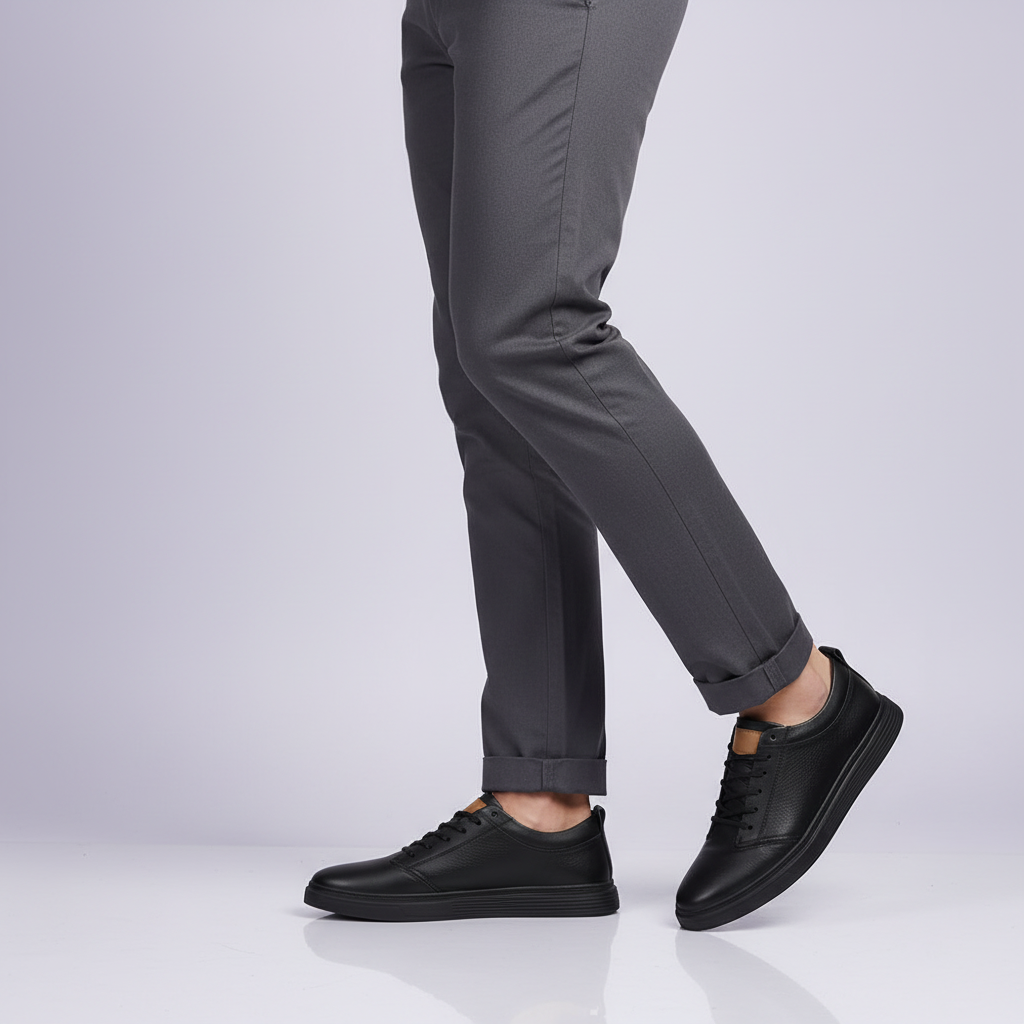 Men's Leather Sneakers | Stylish Comfort Footwear
